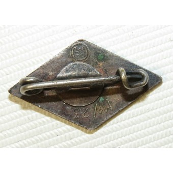 Hitler Jugend HJ Badge, M1/23. Espenlaub militaria